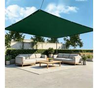 Toile D'ombrage Rectangulaire, 2.8x4 M Voile Dombrage Imperméable, Voile D'ombrage Balcon Bâche Ombrage Protection UV Solaire pour Jardins Balcons Pergola Terrasse - Vert