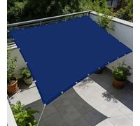 Toile d'ombrage Rectangulaire 2 x 4 m D'Ombrages UV Protection Imperméable Toile Ombrage Exterieur Antidéchirure pour en Plein Air, Jardin Terrasse, Bleu Foncé