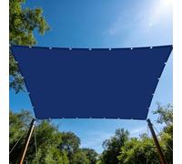 Toile d'ombrage Rectangulaire 360 x 400 cm Résistant à l'eau Store de Patio Multi Couleur Taille Toiles pour Patio Jardin Terrasse Extérieur Balcon, Bleu Foncé