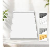 Toile d'Ombrage Rectangulaire 3x4M Étanche Brise-Vue Balcon - 95% Protection Solaire Anti-UV, Bâche Occultante pour Jardin, Pelouse, Terrasse, Auvent, Fête en Plein Air (Blanc)