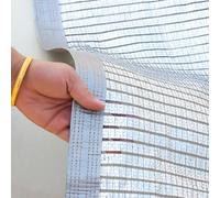 Toile D'ombrage Réfléchissante en Aluminium, Bâche De Protection Solaire pour Auvent de Terrasse Tissu D'ombre Résistant Aux UV,pour Voiture Serre Jardin Pergola Balcon Piscine