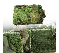 Toile d'ombrage Renforcé Filet de Camouflage Militaire, Protection Solaire Voile d'Ombrage, Anti-UV Filet d'ombrage pour Terrasse Pergola Jardin Chasse Airsoft Rideau Déco Résistant(4m x 5.5m)