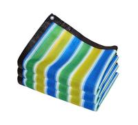 Toile d'ombrage respirante avec œillets - Tissu résistant aux déchirures pour voitures, animaux domestiques, terrasses et jardins - Protection solaire idéale pour tous les espaces extérieurs