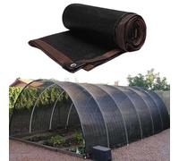 Toile D'ombrage Serre, Filet De Couverture D'ombrage avec Œillets, Voile Anti Chaleur Pare-Soleil Tissu pour Plantes, Couverture De Agricole Potager(7x8m(23x26.2ft))