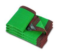 Toile D'ombrage Verte - Filet D'ombrage 85% avec Œillets pour Serre 2x2.0m 2x3.0m 2x4.0m 3X8.0m 4x5.0m Protection UV pour Plantes de Terrasse Serre Porche(5x20.0m/16.4x65.6ft)