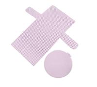 Toile en plastique maillée, Panneau de grille de sac tissé en maille plastique for l'artisanat de bricolage multicolore(4)