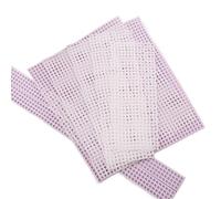Toile en plastique maillée, Panneau de grille en maille plastique et caoutchouc blanc, ouverture de 4mm for sac tissé, fournitures artisanales de bricolage(4)