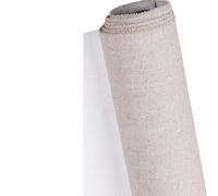 Toile en rouleau Lin, Rouleau de toile lin 28-88 cm x 5 m for peinture à l'huile et l'acrylique, fournitures for artistes(Width 38cm 5m Length)
