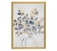 Tableau Toile Murale encadrée imprimée Fleur 50 x 70 cm - Atmosphera