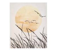 Toile imprimée ""Alois"" - bois - 40x50 cm - Multicolore - Atmosphera createur d'interieur