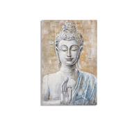 Toile Imprimée Déco "Bouddha Light" 80x120cm Multicolore