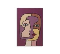 Toile Imprimée Déco "Double Face" 60x90cm Multicolore