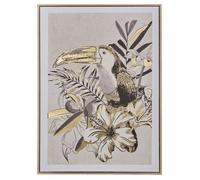 Atmosphera - Toile imprimée encadrée rafi Vert 50x70cm