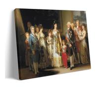 Toile imprimée Francisco De Goya La Familia De Carlos Iv - 40,6 x 61 cm