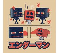 Toile Minecraft Golem de neige 76,2 x 76,2 cm - Art mural emblématique avec le golem de neige Minecraft, prête à accrocher, idéale pour les fans qui cherchent à ajouter une décoration Minecraft sur le