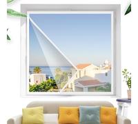 Toile Mosquito Net Outdoor 120x180cm Blanc Moustiquaire de Lit Moustiquaire Fenetre Scratch Store Moustiquaire Fenetre Enroulable