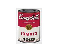 Toile Mur Photo Abstrait Andy Warhol soupe à la tomate toile peinture impressions et affiches moderne mur Art salon maison bureau décoration Sans cadre (Color : No frame, Size : 50x70cm)