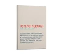 Toile murale décorative pour salon, chambre à coucher, salle de bain, bureau, psychothérapeute, 40 x 60 cm