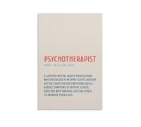 Toile murale décorative pour salon, chambre à coucher, salle de bain, bureau, psychothérapeute, 40 x 60 cm