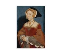 Toile murale imprimée Jane Seymour, Reine d'Angleterre par Hans Holbein The Younger - 60 x 90 cm