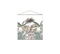- Toile murale imprimée jungle - 150 x 150 cm - Multicolore - Panorama