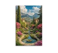 Toile murale moderne pour décoration murale d'intérieur - Poster de paysage - Beau et romantique - Ajoute une atmosphère artistique aux salons - 30 x 45 cm - Style sans cadre