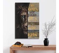 Toile murale « Mon Dieu n'est pas mort »