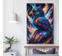 Toile murale « Space Raven3 » pour chambre à coucher, pour adolescentes, femmes, décoration de salon, 40 x 60 cm