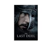 Toile murale vintage avec drame historique épique The Last Duel - Décoration murale moderne pour chambre à coucher - 20 x 30 cm - Style sans cadre