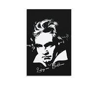 Toile Oeuvre Peinture 30 * 50cm Senza Cornice Ludwig Van Beethoven Poster Decorazione Soggiorno Camera da letto Pittura