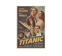Toile Oeuvre Peinture 60 * 80cm Senza Cornice 7 Film classico Titanic Tela Pittura Wall Art Poster Camera da letto Decorazione domestica