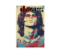 Toile Oeuvre Peinture sans Cadre Affiche Jim Morrison 60x90cm