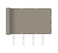 Toile Ombrage 100 x 170 cm Résistant à l'eau, Protection Solaire Voile d'ombrage Imperméable avec Œillets pour Patio Jardin, Terrasse, Extérieur, Balcon, Kaki