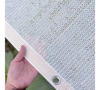 Toile Ombrage Exterieur, Filet D'Ombrage Ombrage 55% Renforce éPaissir Voile Ombrage, Bloquer Les UV Taud Protection Solaire Serre Bloquer,pour Plantes Fleurs Grange Chenil Toit Couvre(10X20m)