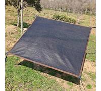 Toile Ombrage Extérieur Toile Ombrage Extérieur 3x4 Filet D Ombrage Toile D Ombrage Carré 4X4 L'air Peut circuler vers et vers Le Bas - sans perçage,Black-3.0x3.0m