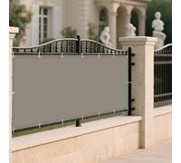 Toile Ombrage Imperméable 285 x 770 cm Lmperméable Toile Ombrage UV Protection Coupe-Vent Voiles avec Oeillets Cordons pour Serre/Jardin/Pergola/Patio Lawn, Kaki