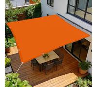 Toile Ombrage Imperméable Rectangulaire 0.8 x 1.2 m Résistant à l'eau Voiles d'ombrage Imperméable Multi Couleur Taille Toiles Pourjardin, Terrasse, Balcon, Extérieur, Orange