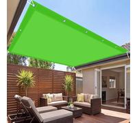 Toile Ombrage Imperméable Rectangulaire 80 x 185 cm Toile PES Résistant à l'eau Imperméable Ombrage UV Protection pour Terrasse/Clôture/Chenil/Camping/Piscine, Vert Tendre