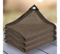 Toile Ombrage Rectangulaire Voiles D'ombrage pour Patio 1x1m Brise Vue Balcon pour Pergola Jardin Exterieur ，Filet Protection Balcon Piscine en HDPE ，90% Anti UV Chaleur Net Ombrage pour Tonnelle