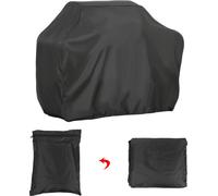 Toile Oxford imperméable à l'eau pour grill BBQ Barbecue Housse anti-poussière pour le jardin (145x61x117)