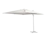 Toile parasol déporté ""Sun 3"" - 3 x 3 m - Ecru