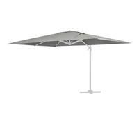 Habitat et Jardin – Toile parasol déporté Sun 3 – 3 x 3 m – Gris clair
