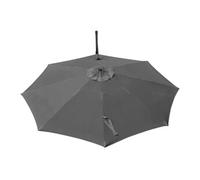 Toile Parasol Mat Déporté NH 350/8 Polyester 210gr SD - Gris