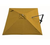PROLOISIRS Toile Parasol Mat Déporté NH 3x3/8 Polyester 210gr SD - Curry
