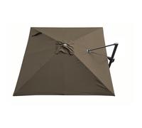 PROLOISIRS Toile Parasol Mat Déporté NH 3x3/8 Polyester 210gr SD - Taupe Taupe G
