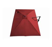 PROLOISIRS Toile Parasol Mat Déporté NH 3x4/8 Polyester 210gr SD - Rouge Rouge G