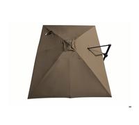 Toile Parasol Mat Déporté NH 3x4/8 Polyester 210gr SD - Taupe