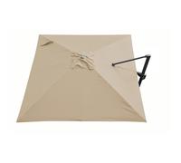 PROLOISIRS Toile Parasol Mat Déporté NH Tilt 3x3/8 Polyester 250gr Gr6 - Ecru Ecru G