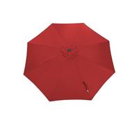 PROLOISIRS Toile Parasol Mat Droit 350/8 Polyester 200gr SD - Rouge Rouge
