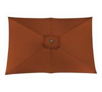 Toile Parasol Mat Droit 3x2/6 Polyester 200gr SD - Sienne